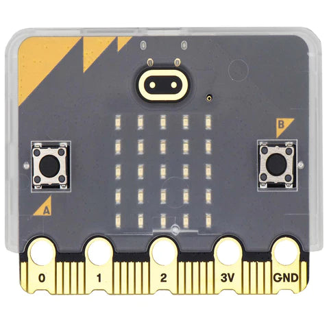 micro:bit V2専用プラスチック保護ケース (Protective plastic case