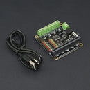 マイクロドライバー (マイクロビット用)(サーボ・モーター用拡張ボード)(micro:Driver - Driver Expansion Board for micro:bit)