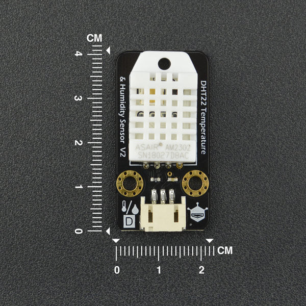 DHT22温度湿度センサー (Gravity: DHT22 Temperature & Humidity Sensor)