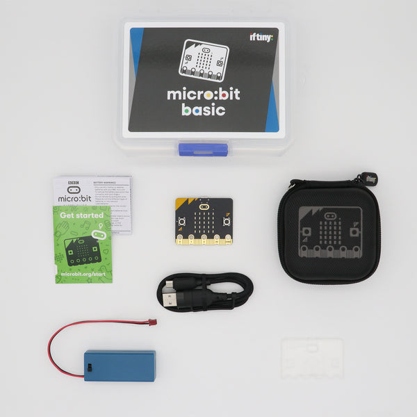 マイクロビット ベーシック（マイクロビット基本セット）（日本語マニュアル付）メーカー直販 (micro:bit basic)
