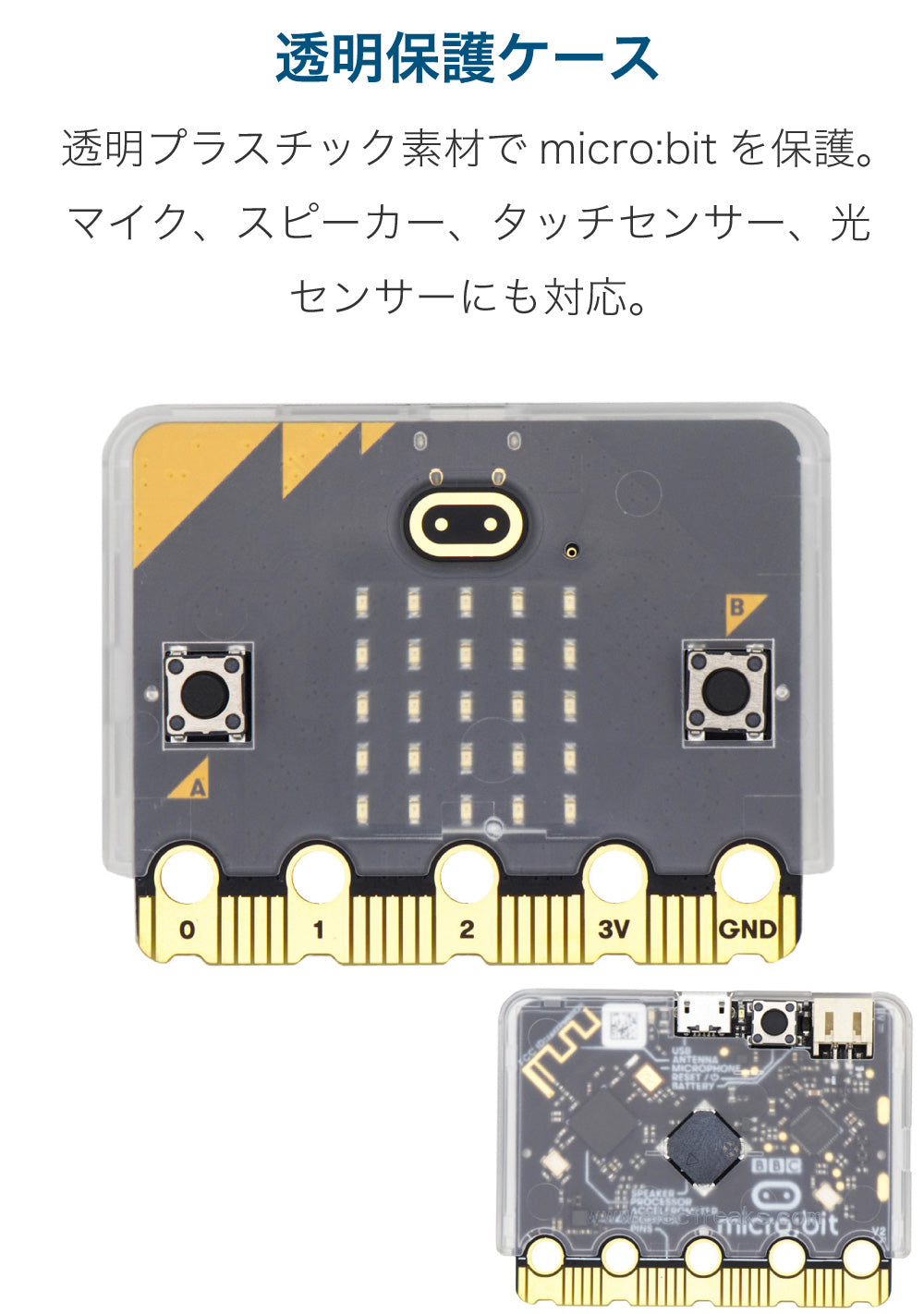 マイクロビット ベースキット (エデュケーションシリーズ)(マニュアル付)メーカー直販 (micro:bit Base Kit)