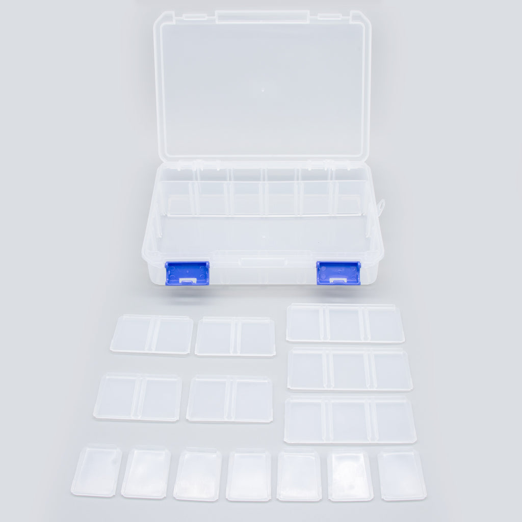 センサー収納ケース D24-D (仕切板付き) (Sensor Storage Box With Adjustable Dividers D