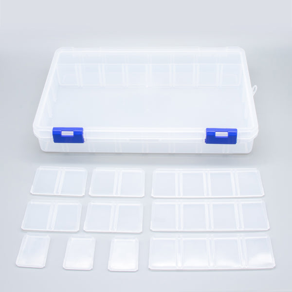 センサー収納ケース D40-D (仕切板付き) (Sensor Storage Box With Adjustable Dividers D40-D)