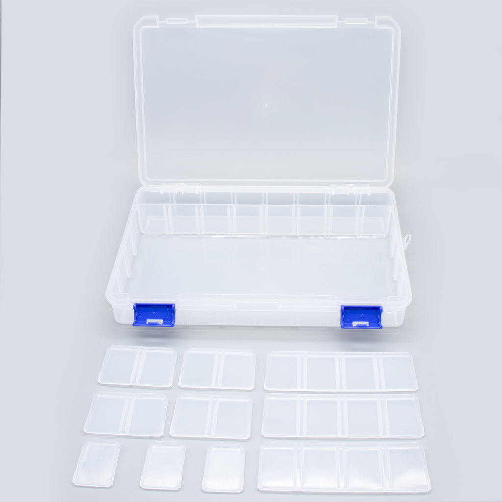 センサー収納ケース D40-D (仕切板付き) (Sensor Storage Box With Adjustable Dividers D