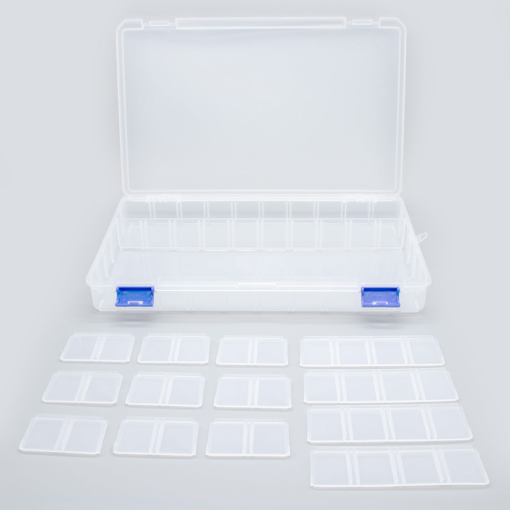 センサー収納ケース D60-D (仕切板付き) (Sensor Storage Box With Adjustable Dividers D