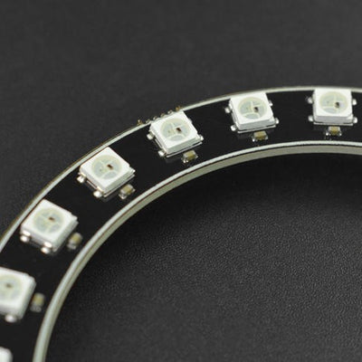 RGB LEDリングランプ - 24ビーズ (WS2812-24 RGB LED Ring Lamp)