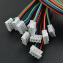 4Pin PH2.0（オス）- デュポン（メス）ケーブル（50cm）（10本セット） (Gravity: 4Pin PH2.0 Male to DuPont Female Connector I2C/ UART Cable Pack - 50cm (10 Pack))