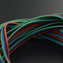 4Pin PH2.0（オス）- デュポン（メス）ケーブル（50cm）（10本セット） (Gravity: 4Pin PH2.0 Male to DuPont Female Connector I2C/ UART Cable Pack - 50cm (10 Pack))