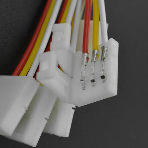 テープLEDコネクターケーブル （5本） (3Pin LED Strip Connector Cable (5PCS))