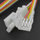 テープLEDコネクター - デュポン (メス) ケーブル (5本) (3Pin LED Strip Connector Cable-Single Head (5PCS))
