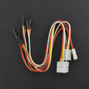 テープLEDコネクター - デュポン (メス) ケーブル (5本) (3Pin LED Strip Connector Cable-Single Head (5PCS))