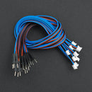 3Pin PH2.0（オス） - デュポン（オス）ケーブル （30cm）（10本セット）  (Gravity: 3Pin PH2.0 Male to DuPont Male Connector Analog Cable Pack - 30cm (10 Pack))