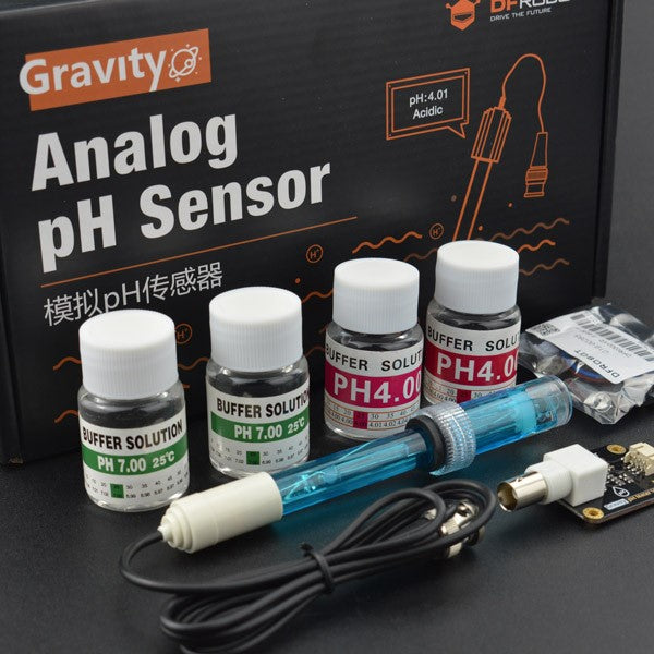 pHセンサーキット V2 (アナログ) (Gravity: Analog pH Sensor Kit V2)