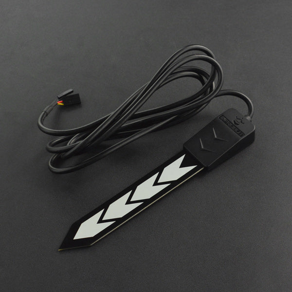 肌水分センサー 静電容量式土壌水分センサー（防水）（アナログ） (Gravity: Analog