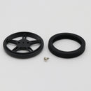 FS90RW 車輪（FS90R連続回転サーボ対応）（21T）（60mm）