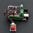 プッシュボタン（赤）（デジタル）（Gravity: Digital Push Button (Red)）