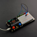 マイクロブレッドボード（マイクロビット用）（ブレッドボード付き拡張ボード）（micro: Breadboard for micro:bit）