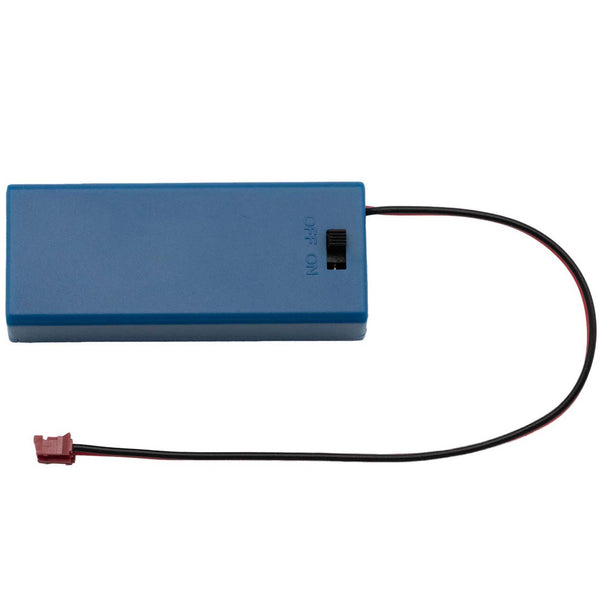 電池ホルダー（単4×2本）（スイッチ、リード線、PH2.0純正コネクター付き）(2 AAA Battery Holder with Switch (AGW24, PH2.0, Blue))