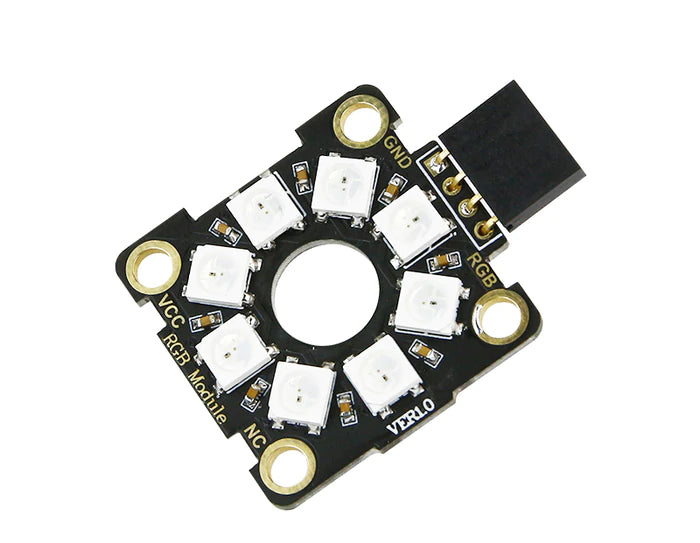 RGB円形ライト モジュール (Colorful RGB light halo module)