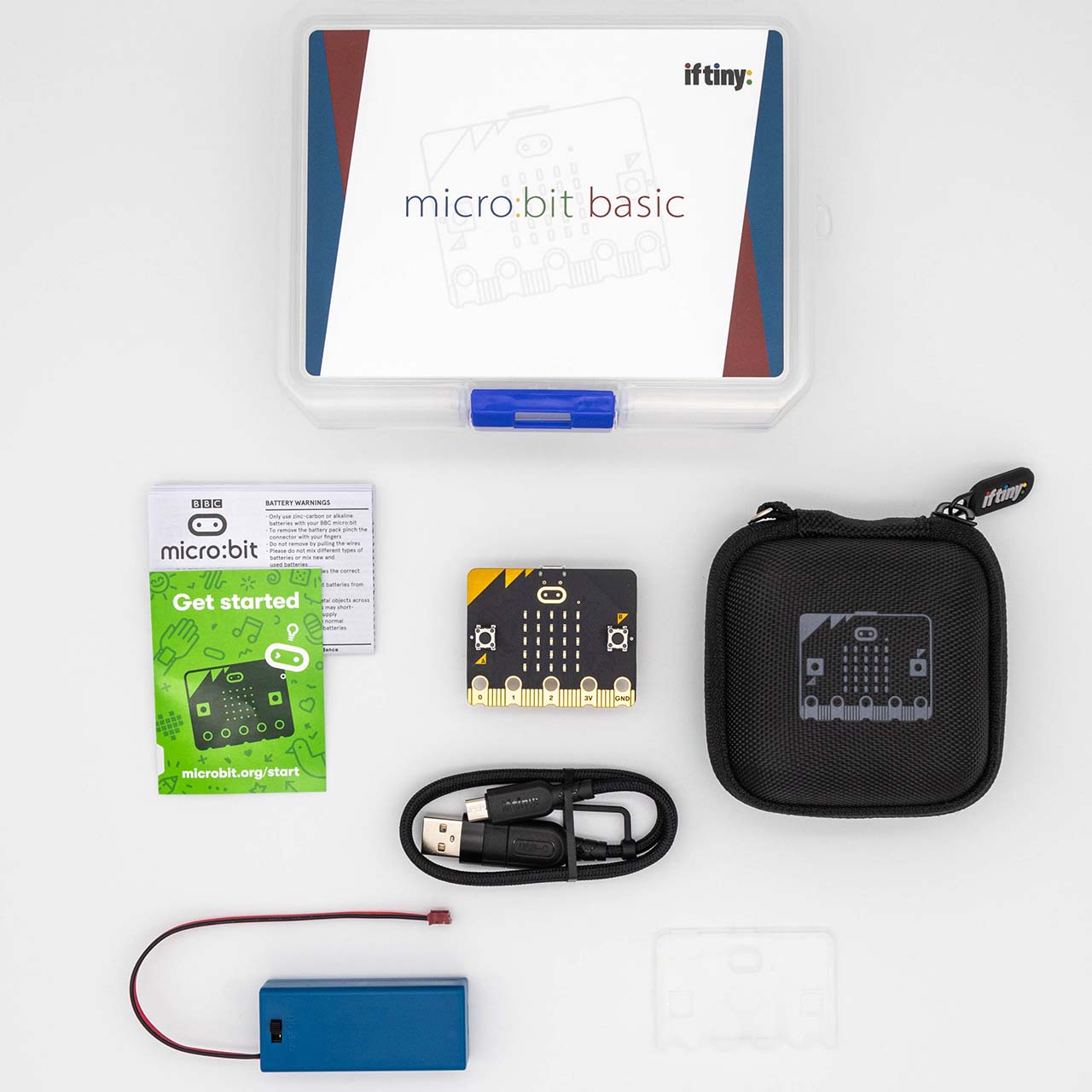 マイクロビット ベーシック(マイクロビット基本セット)(日本語マニュアル付)メーカー直販 (micro:bit basic)